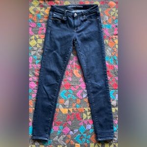 Articles of Society skinny stretchy jeans, size 27.